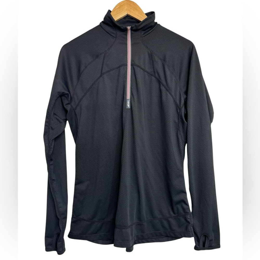Mec Black Quarter Zip Performance Pullover Athlei… - image 1